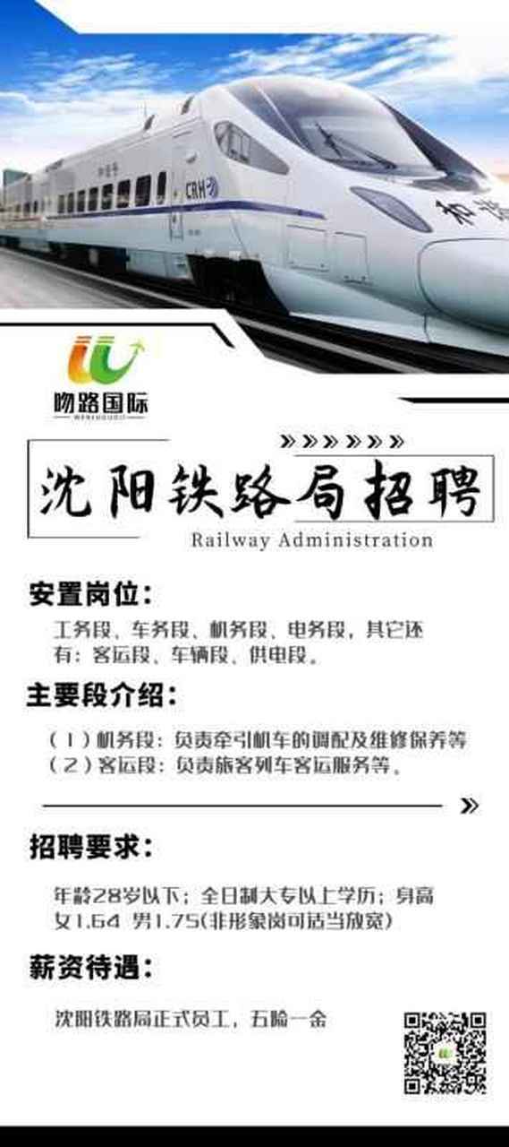 沈阳铁路局招聘信息网