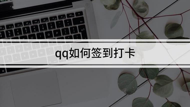 QQ里怎么打卡