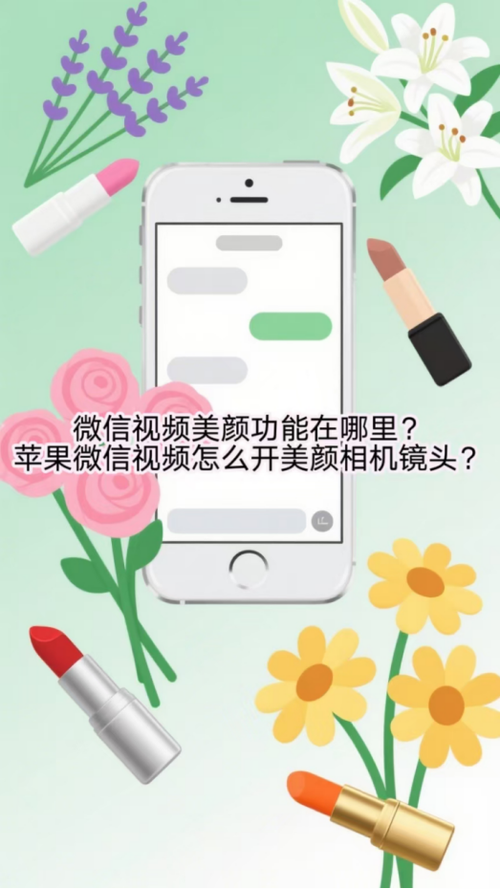 微信美颜功能怎么设置