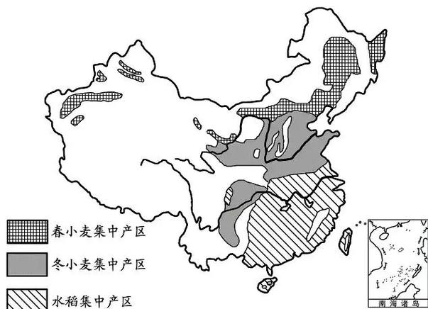 中国四大水稻产区