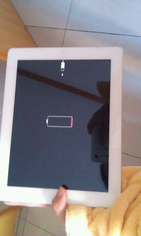 ipad正在充电标志