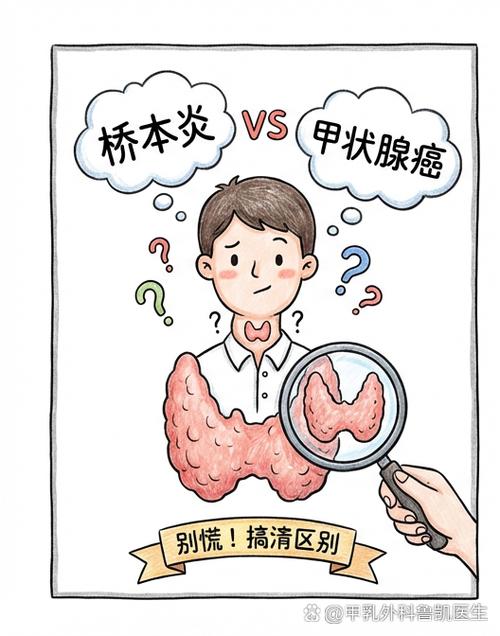 桥本病与甲状腺癌鉴别
