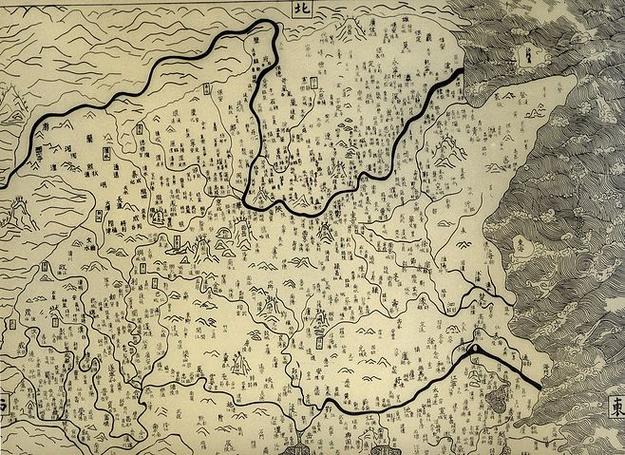 中国古代的地图