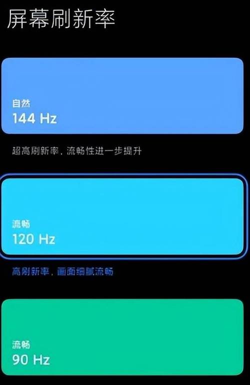 手机屏幕刷新