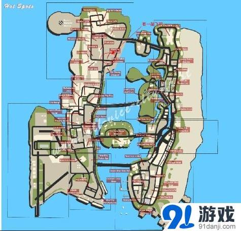罪恶都市武器位置大全
