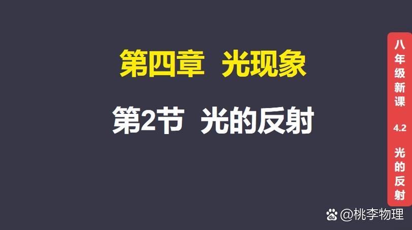 光的反射初中物理