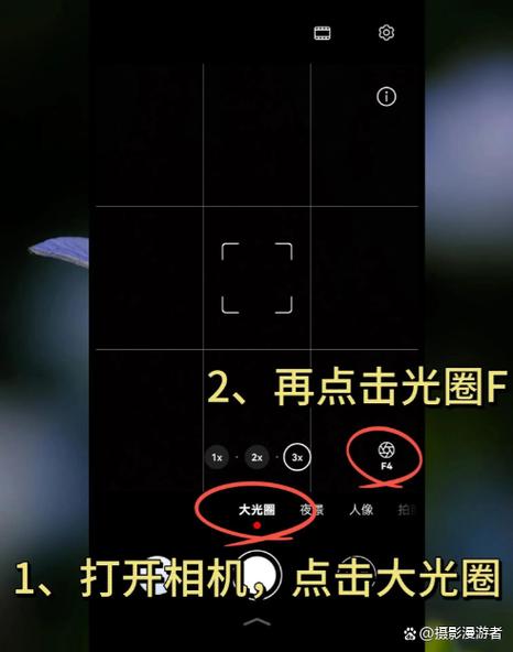大光圈模式是什么意思