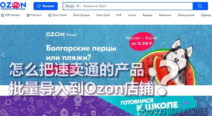 ozon卖家登录网站
