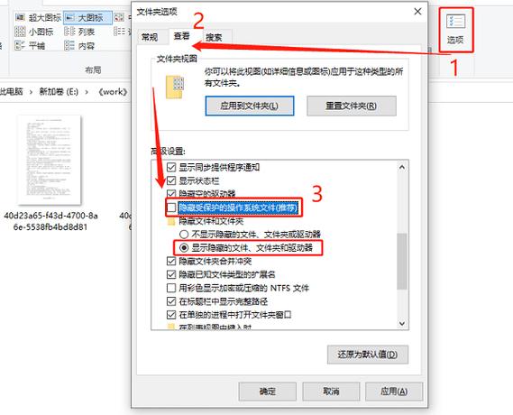 怎么找出电脑上隐藏的文件