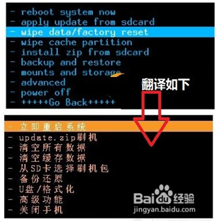 魔盒恢复出厂设置