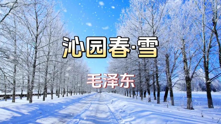 沁园春雪的背景音乐