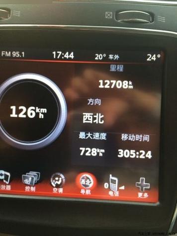 导航显示速度