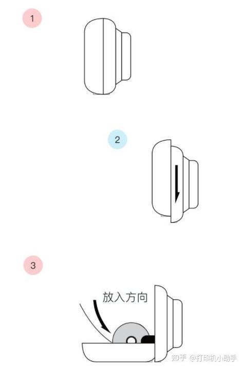 喵喵打印机怎么安装打印纸