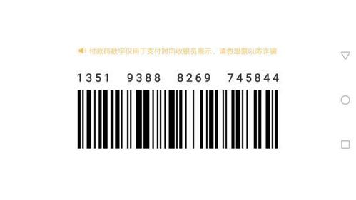 微信付款扫码18位数字