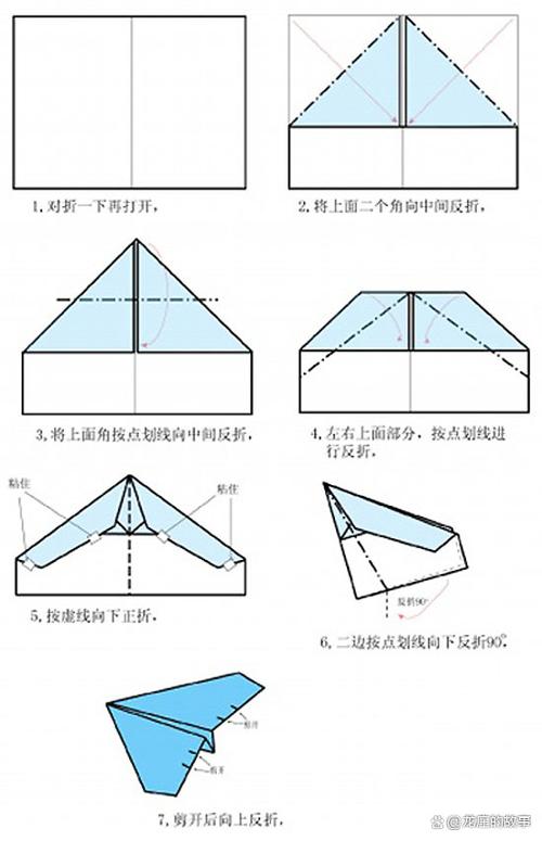 苏山飞机的折法