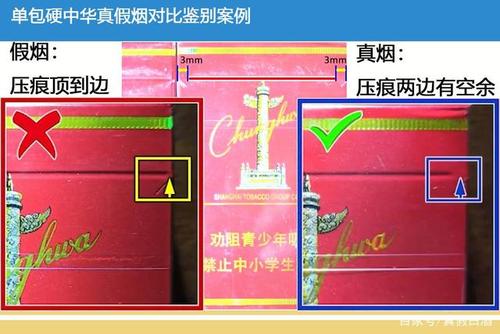 怎样辨别真假硬中华外包装