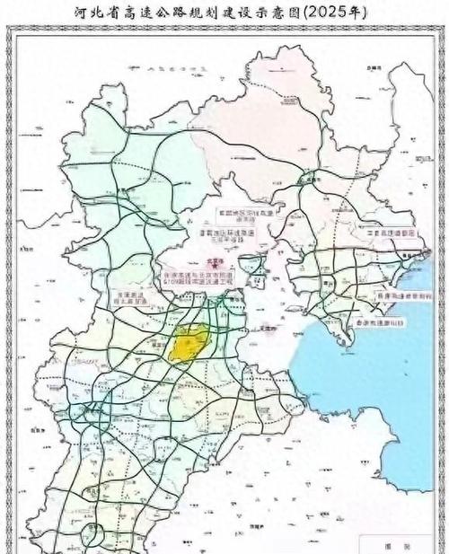 河北公路交通图