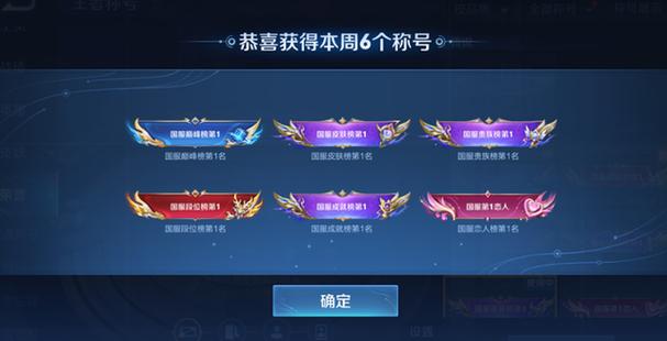 王者荣耀学生称号