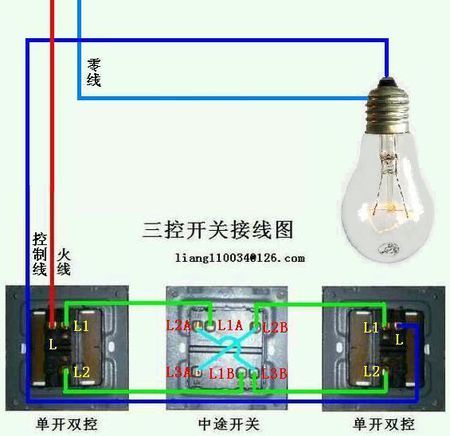 3个灯串联连接图一个开关截图3
