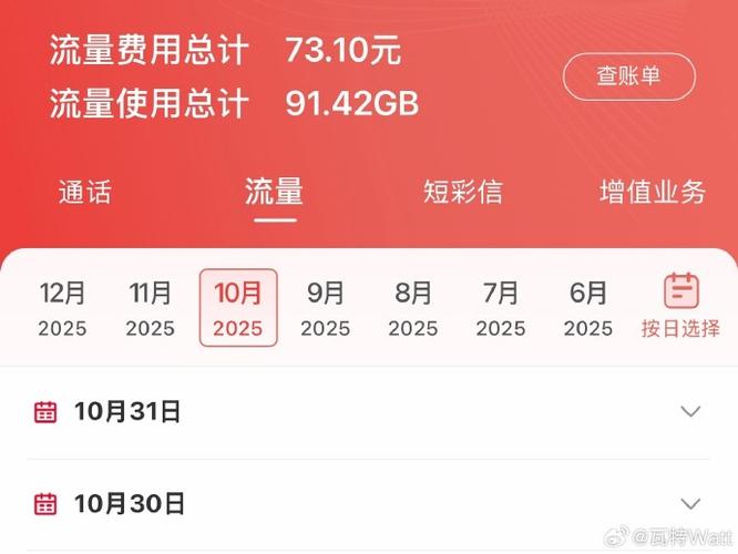 移动流量可以积累多久