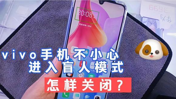 vivo手机盲人模式怎么关闭
