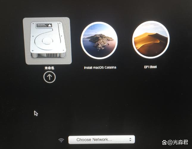 mac 双系统启动切换
