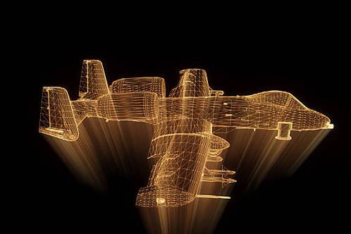 空中成像3d全息投影