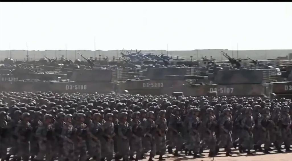 2017年阅兵式全程视频