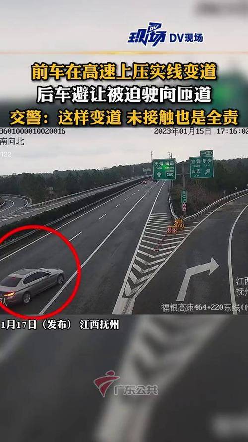 别人突然变道我避让造成压线截图2
