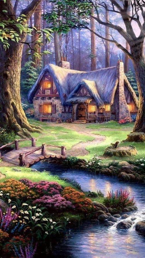 林中小屋童话