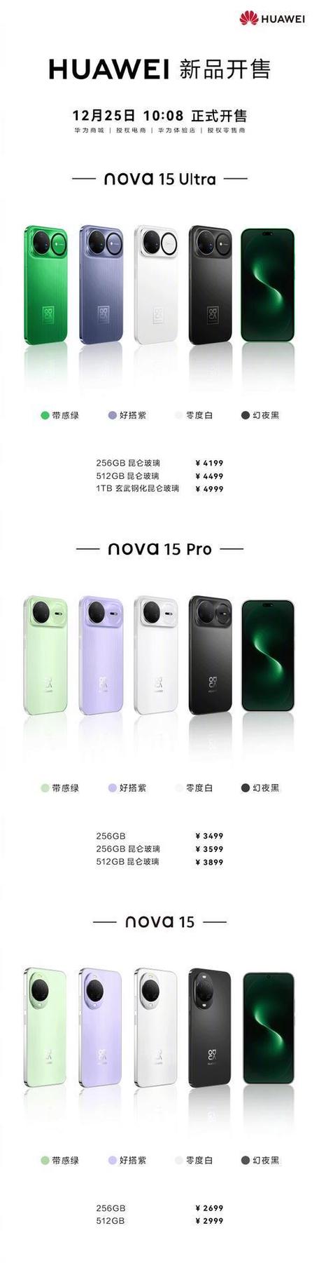 Nova15Ultra配置参数