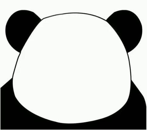 熊猫空白表情包