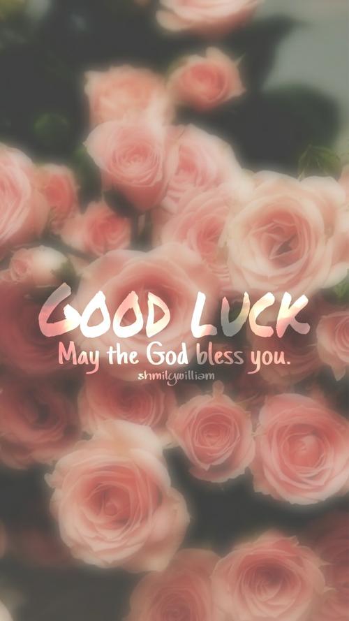 goodluck壁纸全屏大图