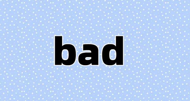 worse是bad的什么形式