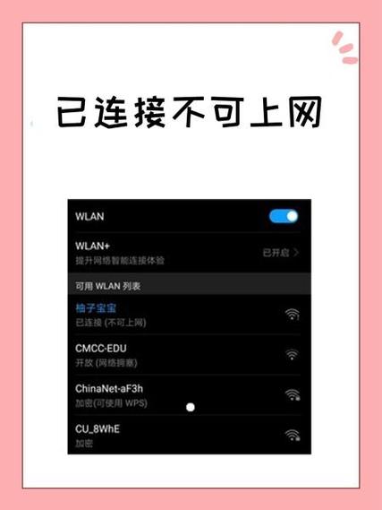 手机wifi显示已保存加密不可上网