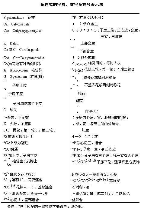 植物花程式查询网站