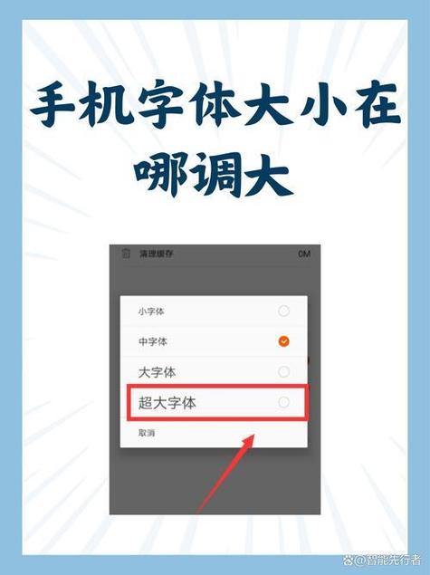 安卓手机把字调大怎么调小截图2