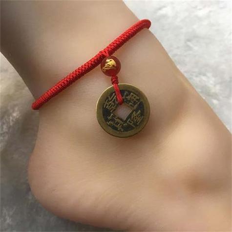 铜钱带脚有什么好处