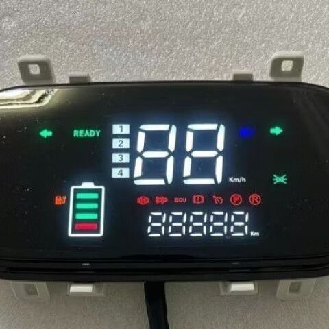 立马电动车仪表盘符号图解