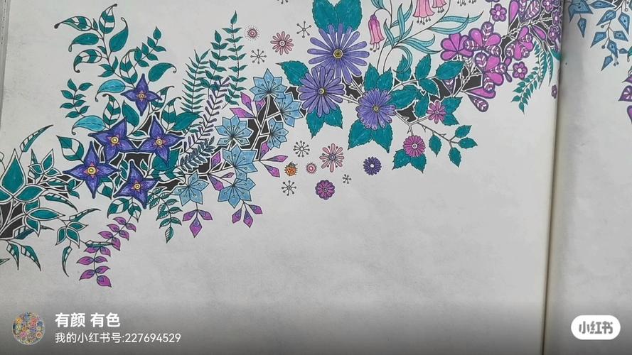 秘密花园正版涂色截图2