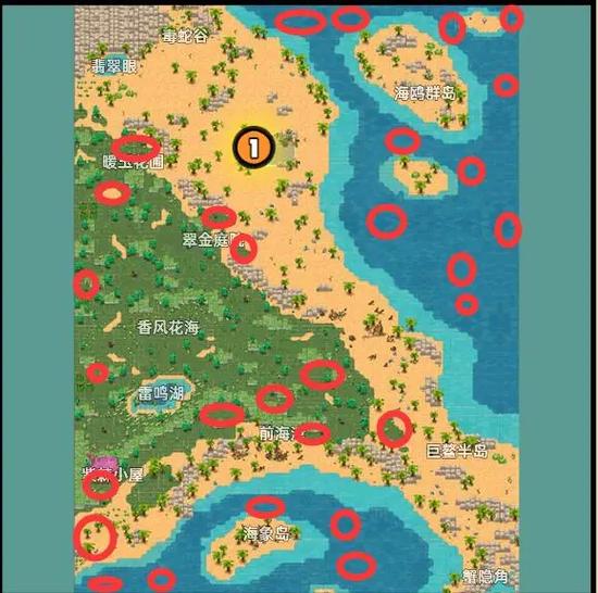 沙盒与副本英勇之地宝箱位置
