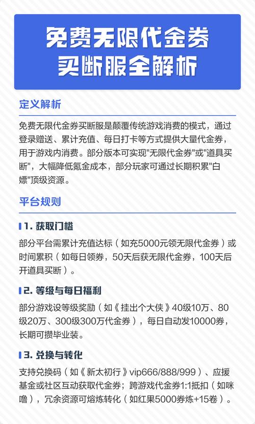 无限代金券买断版