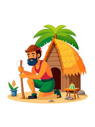 荒岛求生的动漫