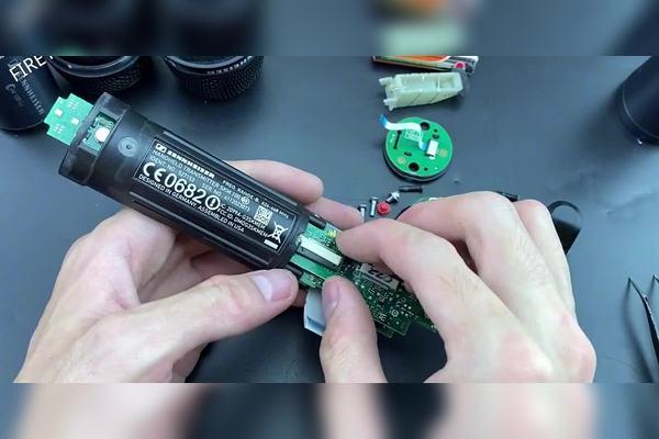 早期无线话筒拆解