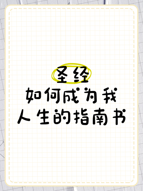 圣经是人生的说明书