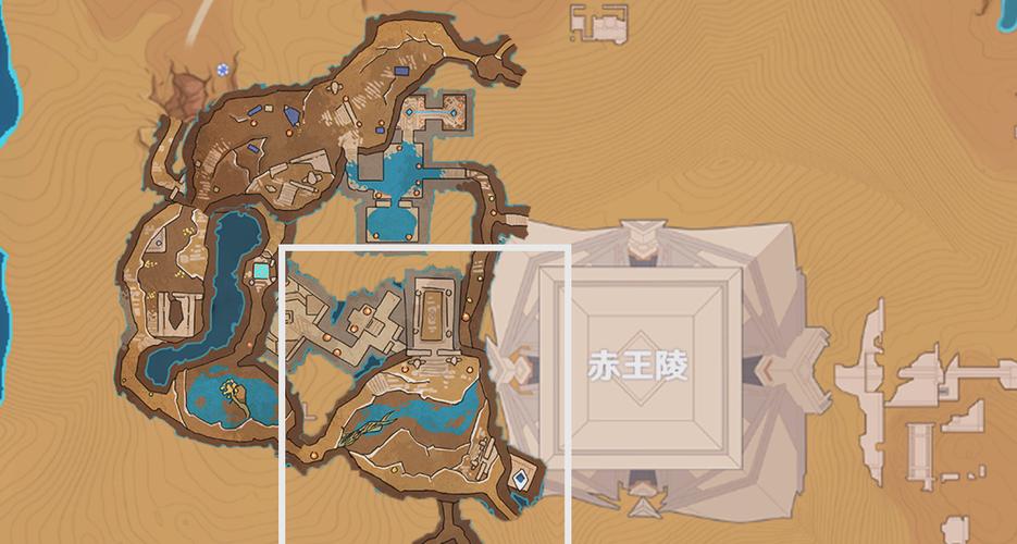 原神沙漠遗迹巨像入口