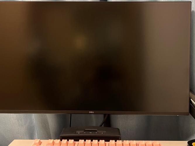 dell显示器出现一条蓝线怎么办