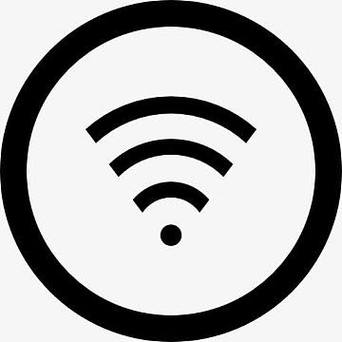 wifi图标左边有小圆圈