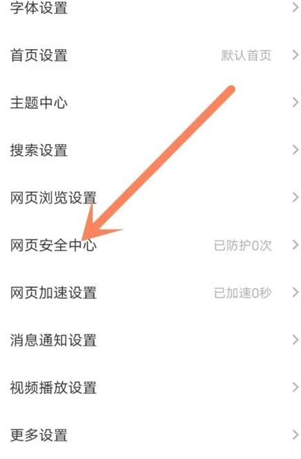 vivo浏览器拦截网站解除