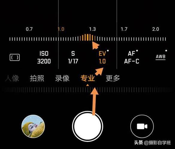 手机拍照参数